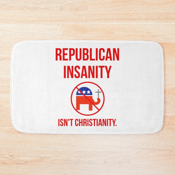 Item preview, Republican insanity isn’t Christianity  designed and sold by Rachel the Artist .