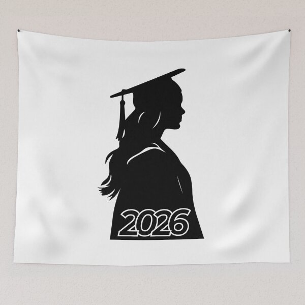Item preview, Large Design Female Graduate 2026 designed and sold by BlesstB.