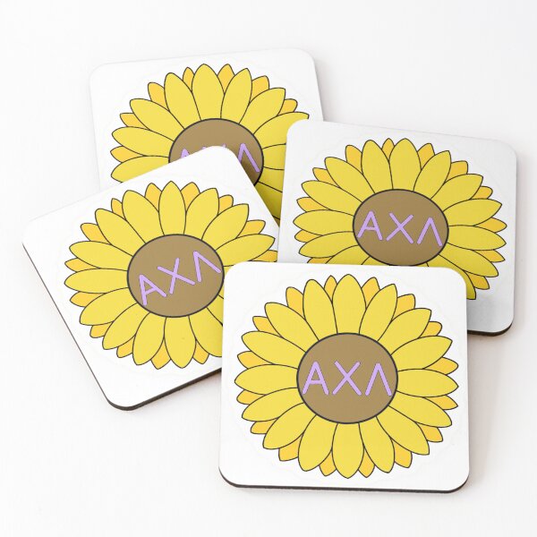 Item preview, Alpha Chi Lambda Sunflower - Trinity University designed and sold by OfflineInBloom.
