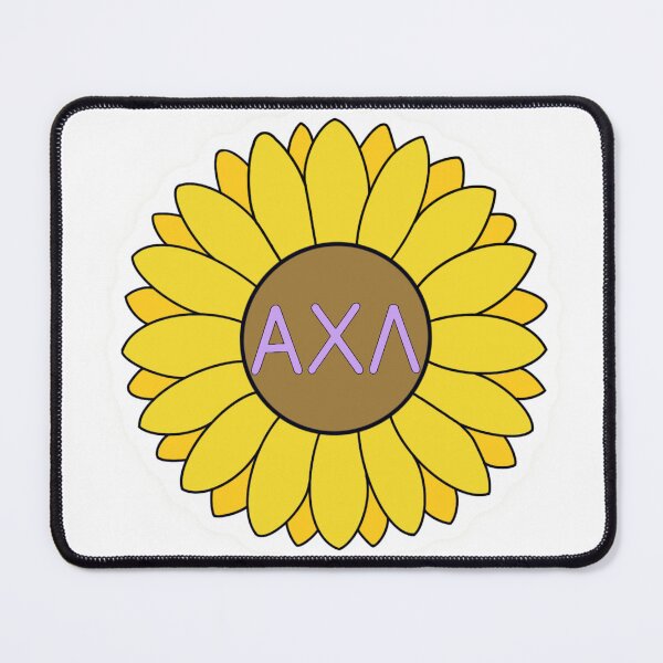 Item preview, Alpha Chi Lambda Sunflower - Trinity University designed and sold by OfflineInBloom.