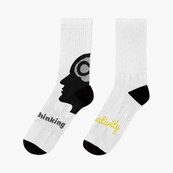 Item preview, "Overthinking Kills Creativity | Bold Motivational Design for Focused Deep Minds" designed and sold by Hyper3Design.