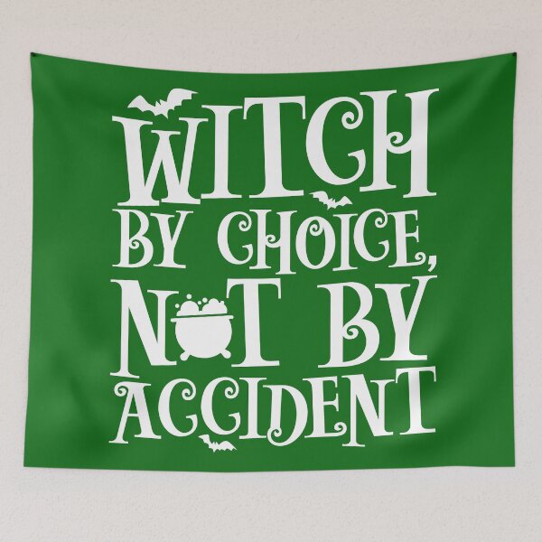 Item preview, Witch By choice, Not By Accident designed and sold by Plant On Demand.
