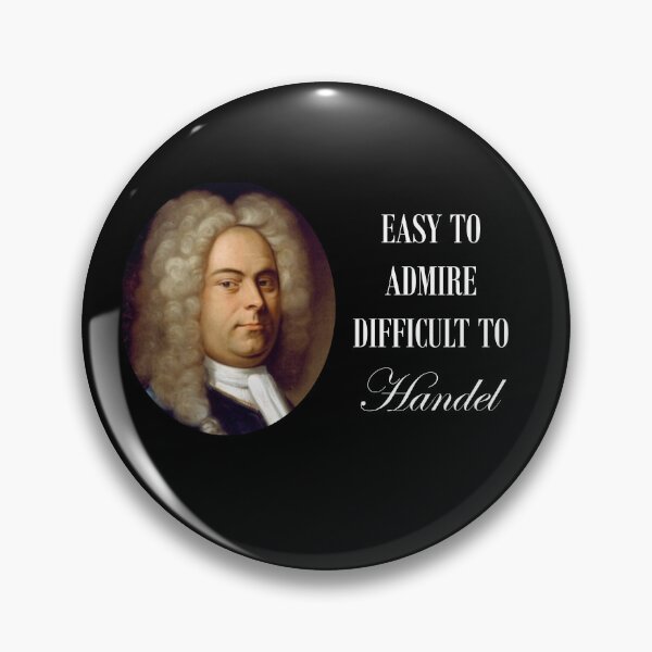 Item preview, Easy to admire, difficult to Handel designed and sold by Bach Market.