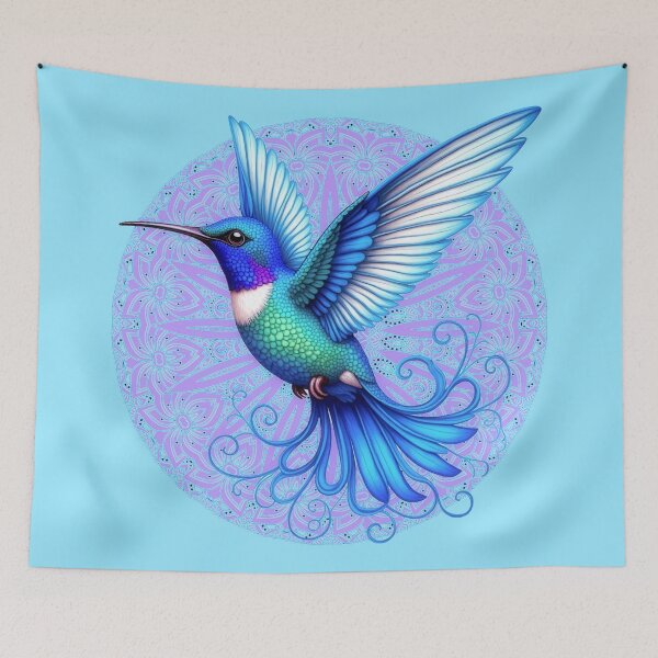 Item preview, Ornamental Hummingbird designed and sold by Dawne's Designs.