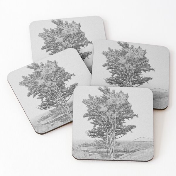Item preview, A study in grey of a lone tree. designed and sold by stevepaint.
