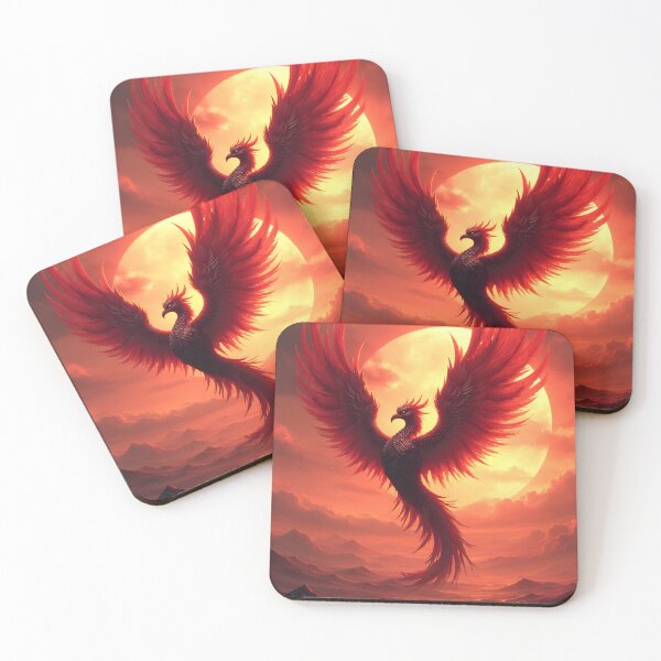 Item preview, Phoenix Rising from the Fiery Abyss designed and sold by oanaunciuleanu.