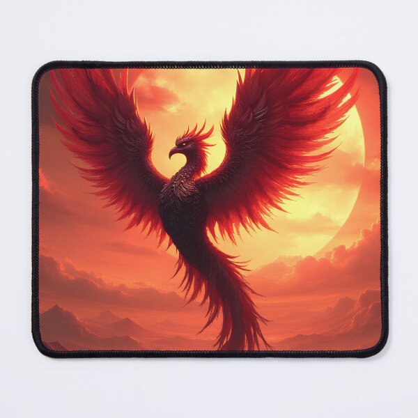 Item preview, Phoenix Rising from the Fiery Abyss designed and sold by oanaunciuleanu.