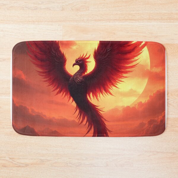 Item preview, Phoenix Rising from the Fiery Abyss designed and sold by oanaunciuleanu.