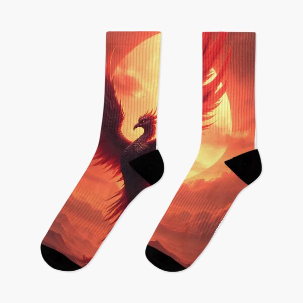 Item preview, Phoenix Rising from the Fiery Abyss designed and sold by oanaunciuleanu.