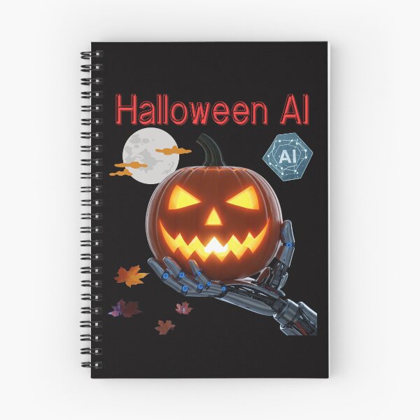 Item preview, Halloween AI CyberPumpkin Spooky Code Family Halloween T shirt designed and sold by MojNetSerwis WWK.