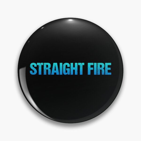 Item preview, Straight Fire in Blue Teal designed and sold by Memes N Lore .