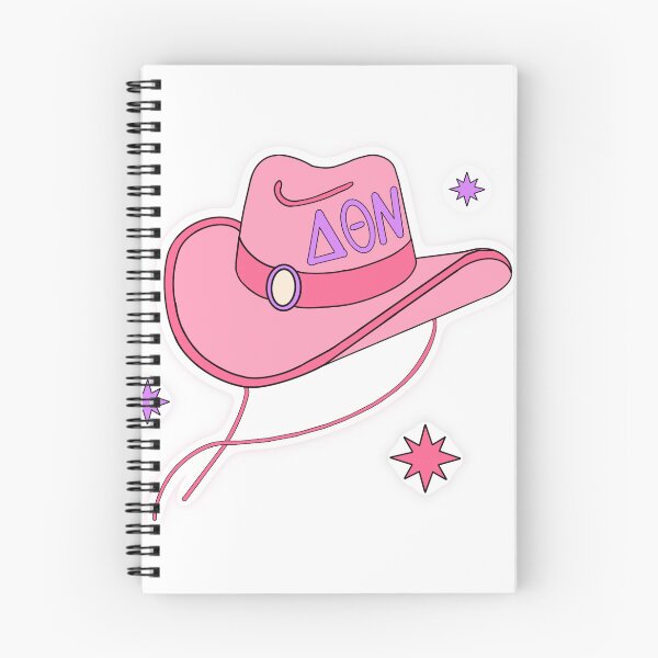 Item preview, Delta Theta Nu Cowboy Hat - Trinity University designed and sold by OfflineInBloom.