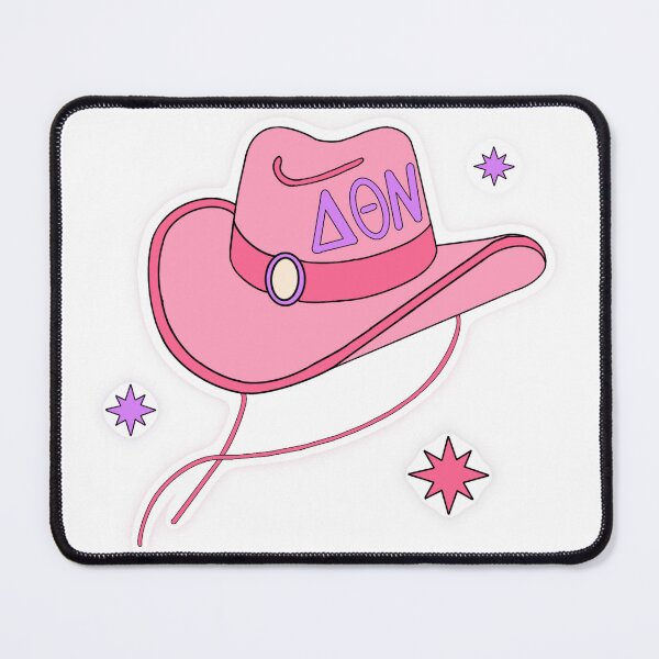 Item preview, Delta Theta Nu Cowboy Hat - Trinity University designed and sold by OfflineInBloom.