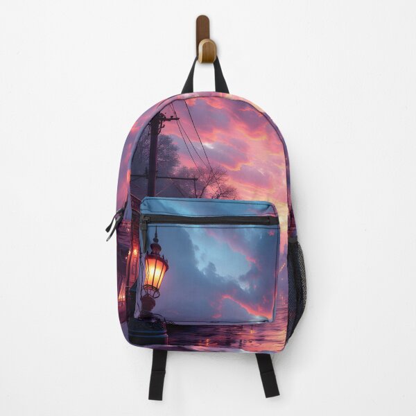 Item preview, Twilight Reverie in a Neon Cityscape designed and sold by oanaunciuleanu.