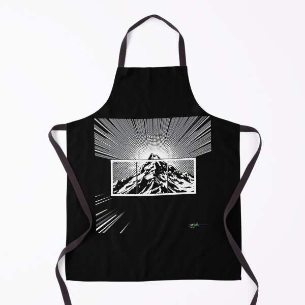 Item preview, Burst of Power Mountain Scene - Pop Art Mountain Landscape Love designed and sold by Benito Del Ray.
