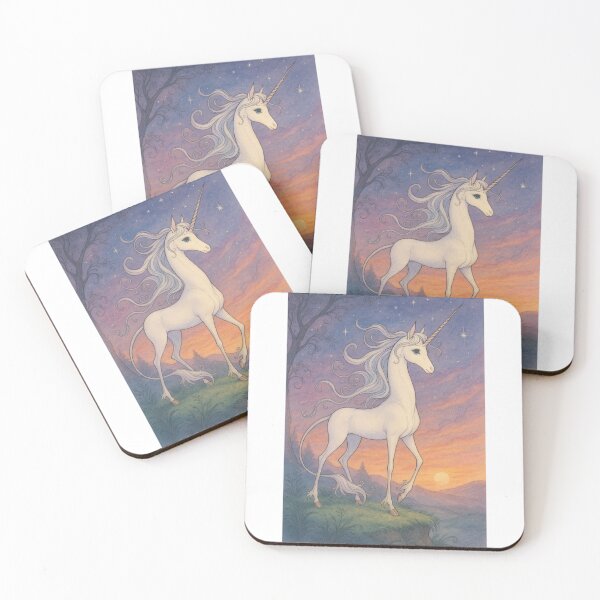 Item preview, The Last Unicorn Sunset designed and sold by Dragon Space.