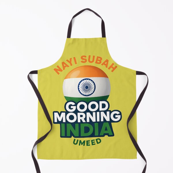 Item preview, Good Morning India, Nayi Subah, Umeed, Indian Pride, New Dawn, Hope and Unity designed and sold by Nest & Thread.