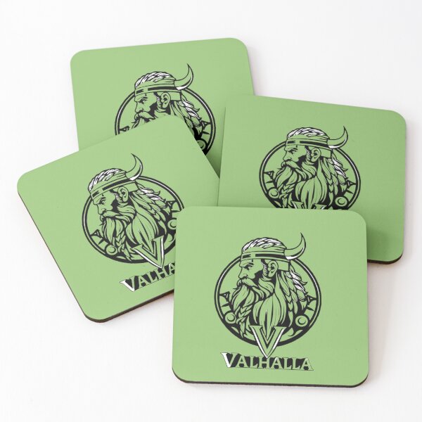 Item preview, Valhalla Viking Warrior Hairstyle V-Logo Design | Norse Mythology Braided Beard designed and sold by karim38.
