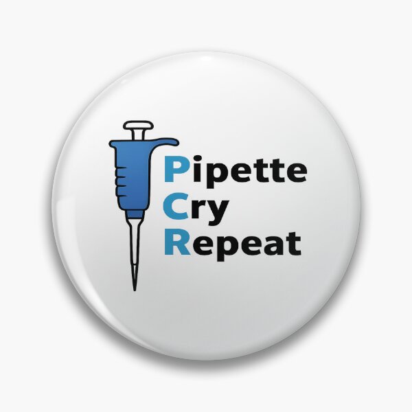 Item preview, PCR Pipette Cry Repeat designed and sold by DoctorBev.