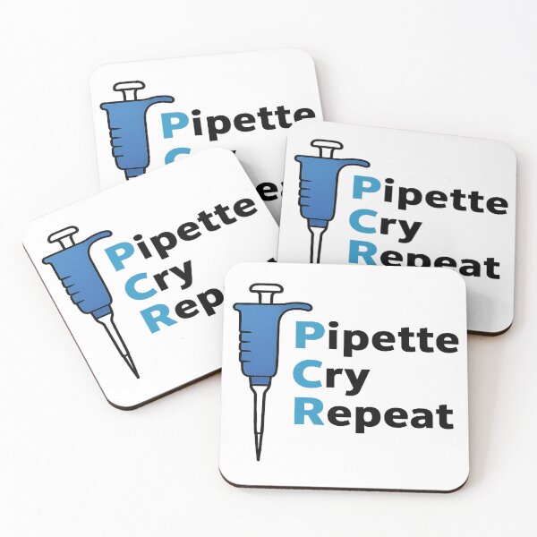 Item preview, PCR Pipette Cry Repeat designed and sold by DoctorBev.