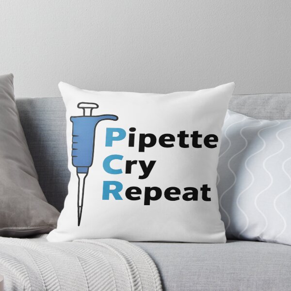 Item preview, PCR Pipette Cry Repeat designed and sold by DoctorBev.