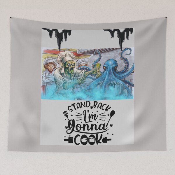 Item preview, "Octopus à la Zombie" designed and sold by RodimusG1Art.