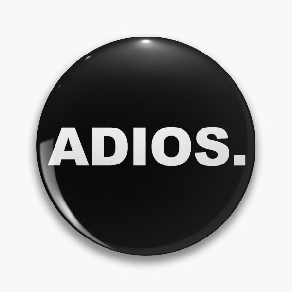 Item preview, Adios. - Minimalist Typography Design designed and sold by CurlyDude.