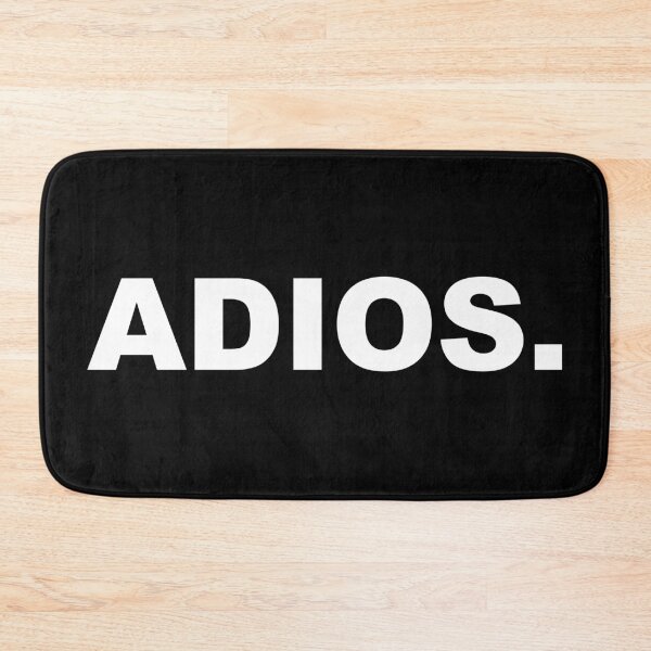 Item preview, Adios. - Minimalist Typography Design designed and sold by CurlyDude.