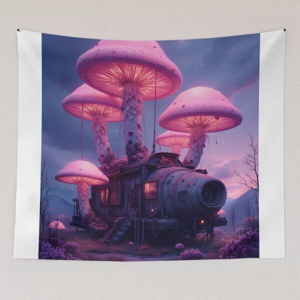 Item preview, Enchanted Fungal Sanctuary designed and sold by oanaunciuleanu.