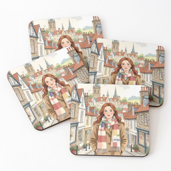 Item preview, Saturday morning shopping at picturesque Main Street  designed and sold by Ponted.