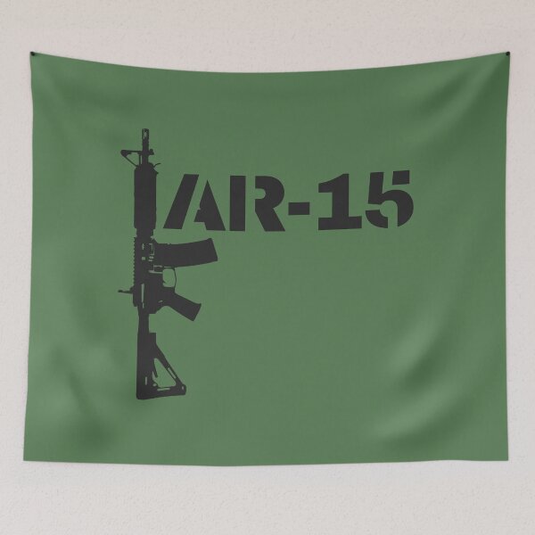 Artikelvorschau, Taktisches Gewehr AR-15 entworfen und verkauft von UNK-Fatigues.