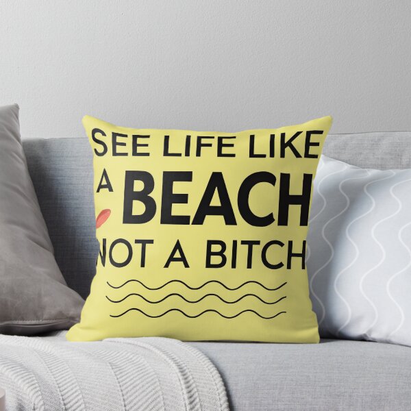 Item preview, life is beach not bitch designed and sold by Uglyandcute.
