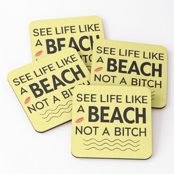Item preview, life is beach not bitch designed and sold by Uglyandcute.