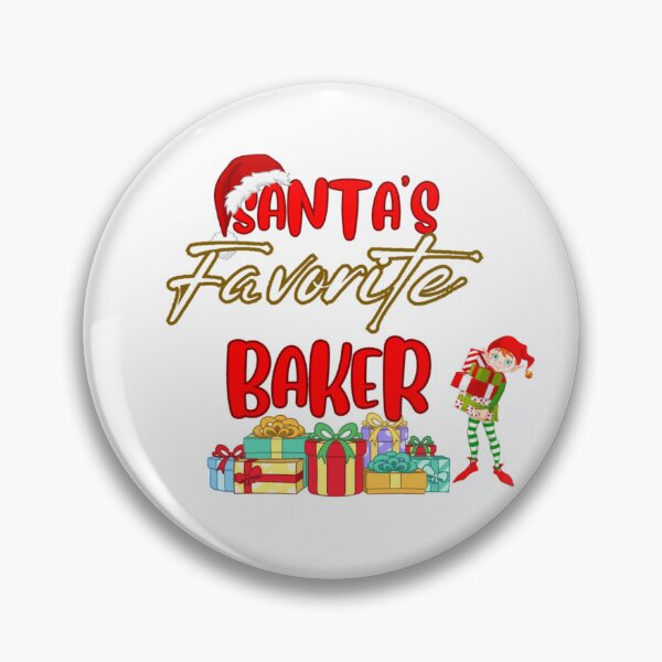Item preview, Santa's Favorite Baker designed and sold by Whim-Zs.