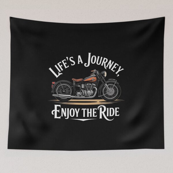 Item preview, Life’s a Journey, Enjoy the Ride – Motorcycle Edition designed and sold by teevoxx.