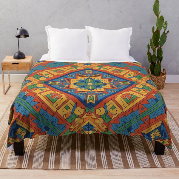 Item preview, Moroccan Andalusian Colorful Geometric Floral Pattern – Traditional Islamic Art Design designed and sold by BrainCurves.