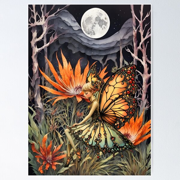 Item preview, FANCY FAIRY IN MOONLIGHT designed and sold by Tammera.