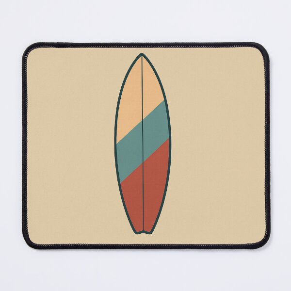Item preview, Minimalist Vintage Surfboard – Clean Ocean Aesthetic designed and sold by NoRestDesigns.