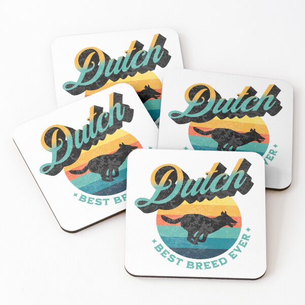 Item preview, Dutch Shepherd Best Breed Ever Funny Retro Gift designed and sold by Guarddogdrive.