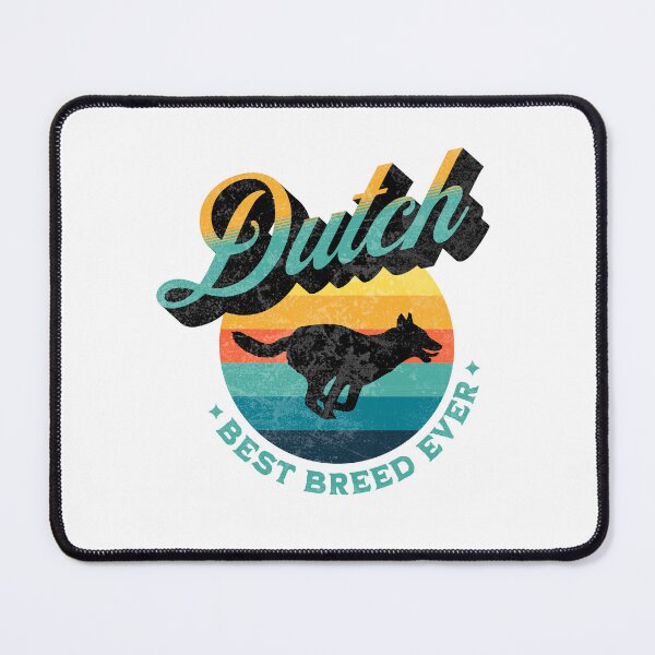 Item preview, Dutch Shepherd Best Breed Ever Funny Retro Gift designed and sold by Guarddogdrive.