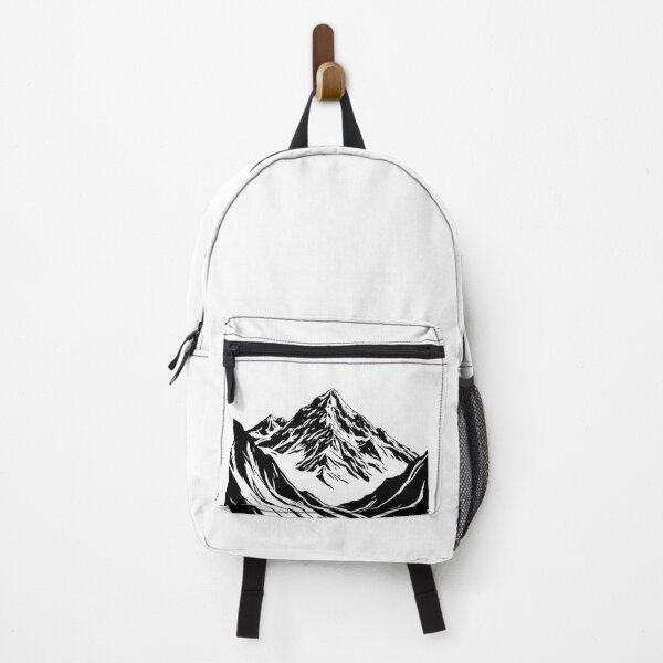 Item preview, Bold Contrast Mountain Close-Up - Pop Art Mountain Landscape Love  designed and sold by Benito Del Ray.