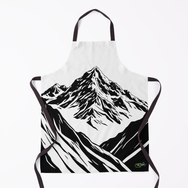 Item preview, Bold Contrast Mountain Close-Up - Pop Art Mountain Landscape Love designed and sold by Benito Del Ray.
