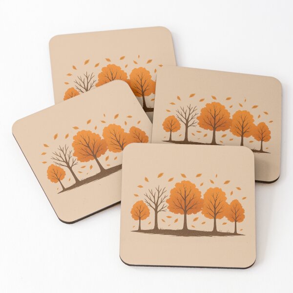 Item preview, Autumn Forest Silhouette – Seasonal Nature Design designed and sold by NoRestDesigns.