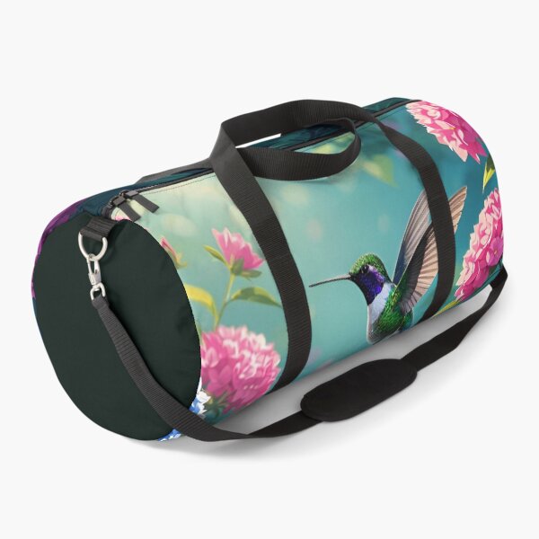 Item preview, Hydrangea Flower Garden with Hummingbird designed and sold by Ciervo Primavera.