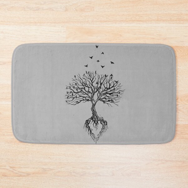 Item preview, Tree surounded by crows designed and sold by WhiteNBlackTs.