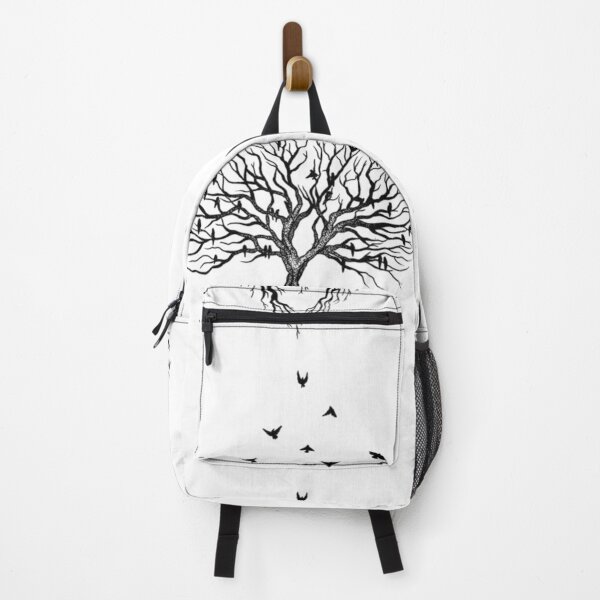 Item preview, Tree surounded by crows designed and sold by WhiteNBlackTs.
