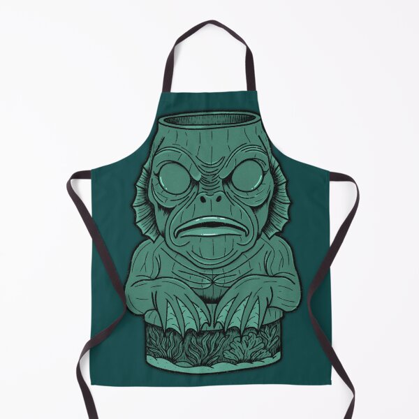 Item preview, Creature Tiki Mug – Retro Horror Monster Design designed and sold by DerpCat Sketches.