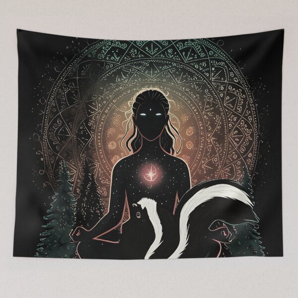Item preview, The Skunk Whisperer in elegant calligraphy designed and sold by Uglyandcute.