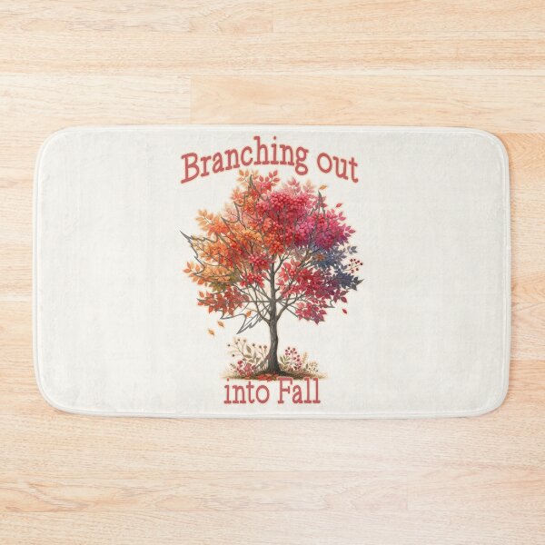 Item preview, Branching Out Into Fall – Autumn Tree Pun Design designed and sold by Dantin.