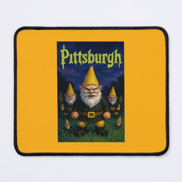 Item preview, Pittsburgh lawn gnomes  designed and sold by Broken Antler Designs .